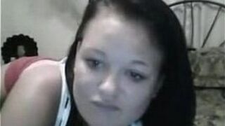 Sexy UK amateur teases on her live cam porn video