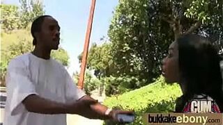 Ebony Spring Break Group Sex Bukkake After Party 6 porn video